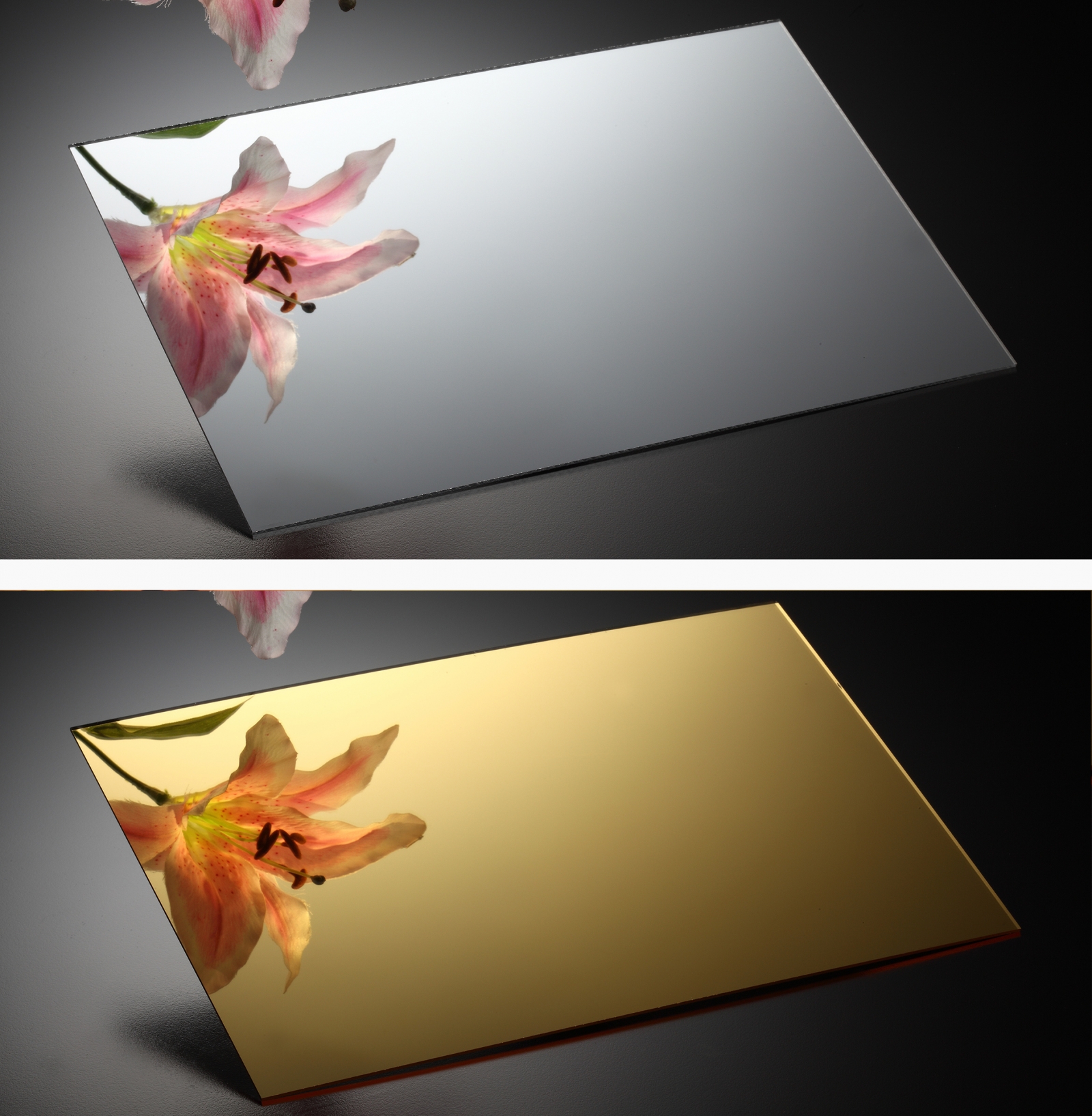 Excellent Function Gold Acrylic Mirror Sheet Acrylic Mirror Sheet 